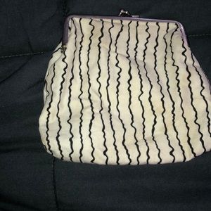 Small fabric clutch